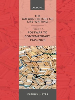 cover image of The Oxford History of Life-Writing